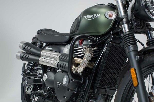 SW-Motech Pare-chocs noir pour Triumph Street Scrambler, Bonneville Bobber /Speedmaster - SW Motech