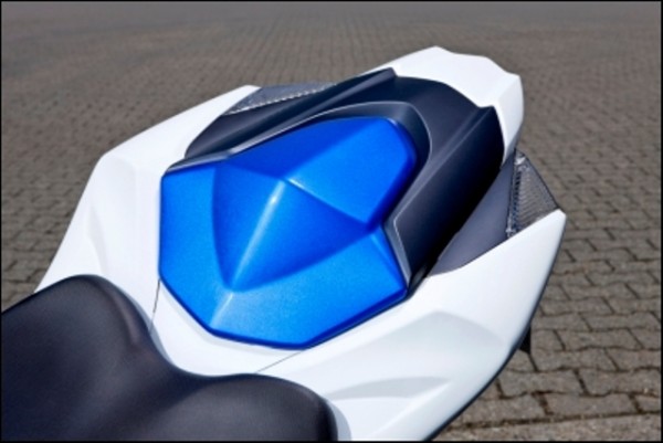 Housse de passager, bleue pour Suzuki GSX-R1000 BJ. 2012-2016