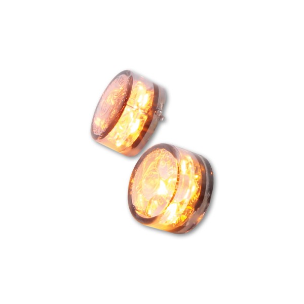 HIGHSIDER Smart Module Sixteen LED Module clignotant Lentille gris fumée (paire), Avant & Arrière