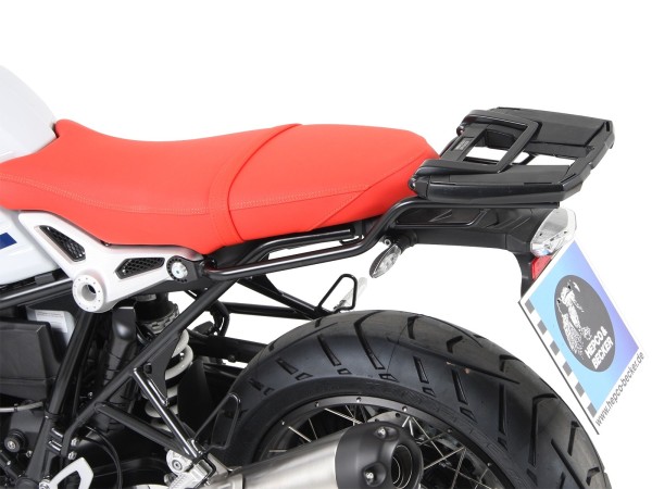 Support de top case Easyrack noir pour BMW R nineT Urban G/S (17-23) Hepco & Becker