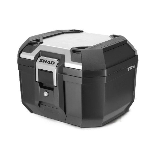 Top case Shad TERRA TR41, noir avec cache en alu, 41 l