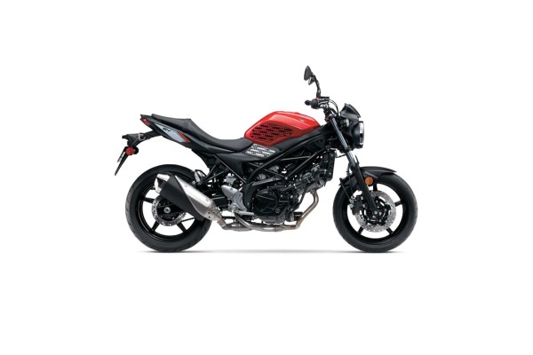 Stompgrip noir Icon pour Suzuki SV650 2016-22
