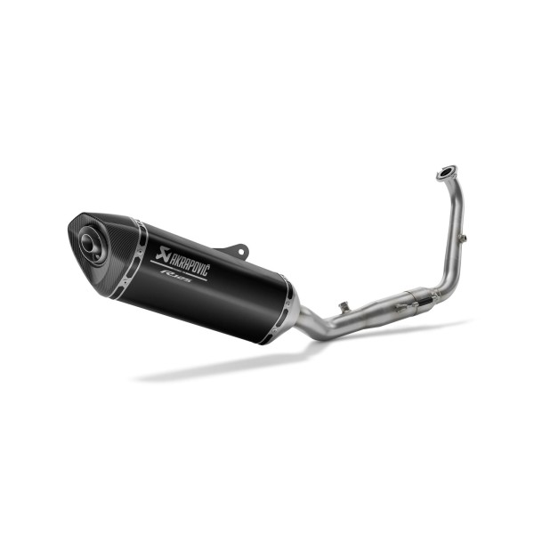 Système d'échappement complet Akrapovic noir pour Yamaha YZF R 125 (23-)