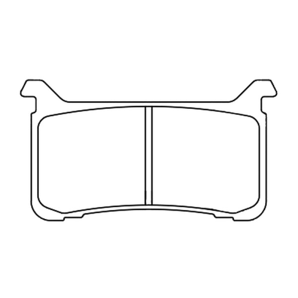 Plaquettes de frein CL Brakes 1252XBK5 métal fritté