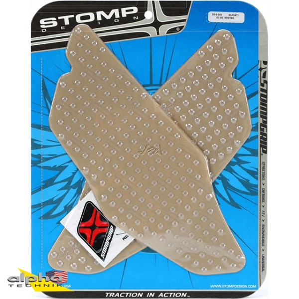 Stompgrip klar, Volcano, für Ducati 749/R/S 999/S, 2003-06