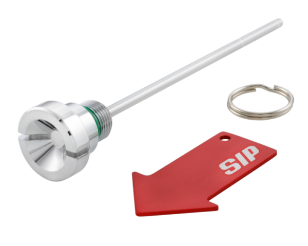 Öleinfüllschraube Motoröl für Vespa Primavera/​Sprint 125-150ccm i.e. 3V 4T AC, chrom