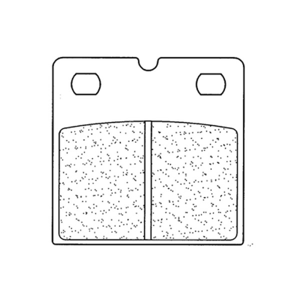 CL Brakes Street plaquettes de frein en métal fritté - 2840A3+