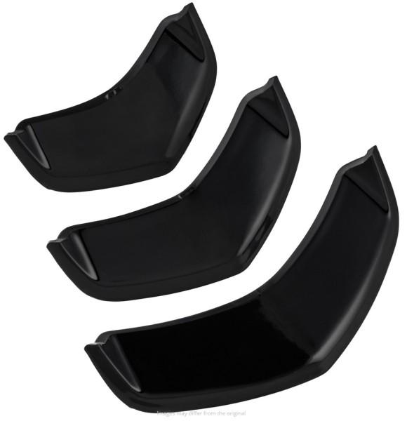Insert en cascade pour Vespa GTS/GTS Super/GTV HPE 125-300cc ('19-22), noir brillant