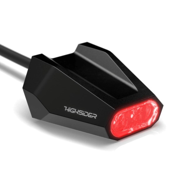 HIGHSIDER pro Split-V LED feu arrière noir/transparent E-approuvé (1pc)