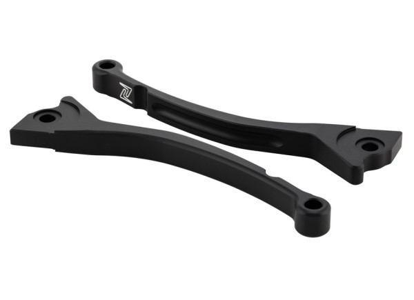 Kit levier de frein sport ZELIONI pour Vespa, droite et gauche, noir mat