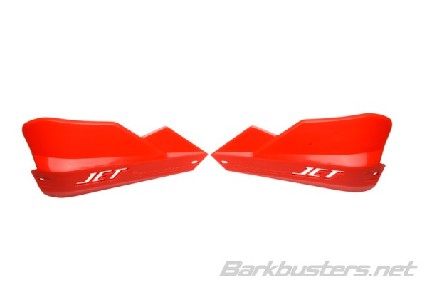 Protège jet Barkbusters en plastique rouge
