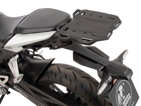 Porte-vélo arrière Smartrack noir pour Honda CB 125 R (18-24) Hepco & Becker
