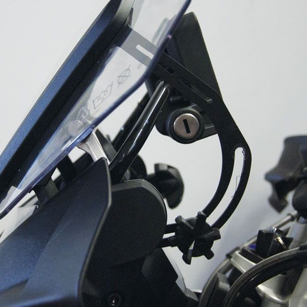 Renfort de pare-brise pour BMW R 1200 GS LC /Adventure LC, R 1250 GS, noir