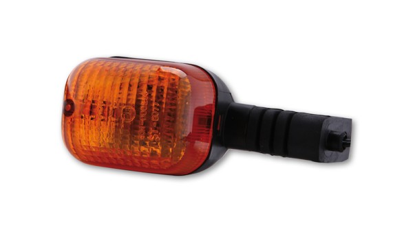 HIGHSIDER Smart Duc-Style Clignotants Boîtier noir / Lentille orange (pièce), avant droit & H