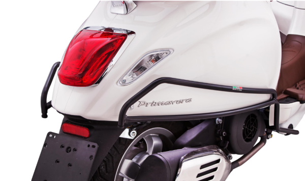Arceau de protection latéral pour Vespa Primavera/Sprint/Elettrica 50-150ccm, noir