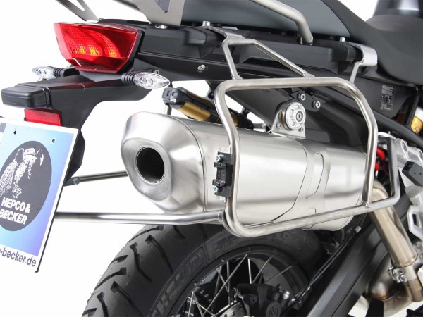 Supports de valises latérales Cutout en acier inoxydable pour Xplorer Cutout valises 40/37 pour BMW F 850 GS