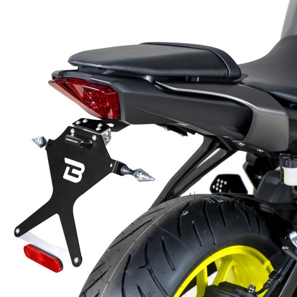 Support de plaque d'immatriculation pour Yamaha MT-07 (13-20) - Barracuda