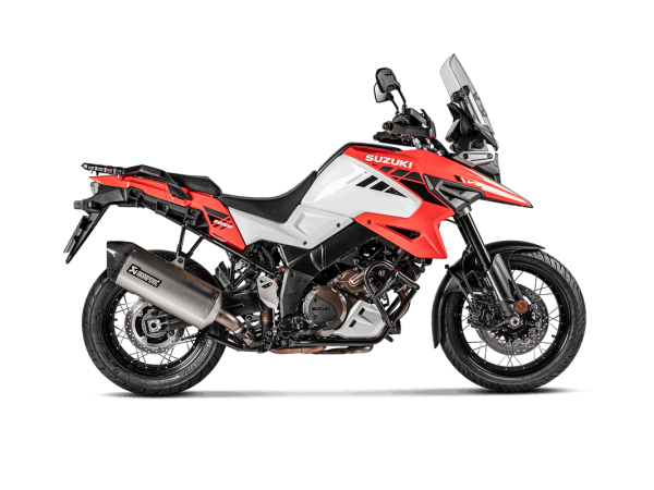 Échappement Akrapovic Slip-On Line (titane) pour Suzuki V-Strom 1000 (14-18) et V-Strom 1050 ab (20-23)