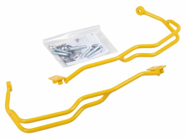 Kit de protection de poignée jaune pour BMW R 1250 GS Adventure (19-24) Hepco & Becker