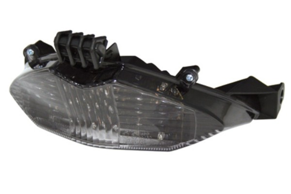 HIGHSIDER smart Feu arrière LED noir Suzuki Style, homologué E (1pc)