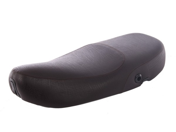 Selle Vespa marron foncé pour LX 50-150ccm Touring, ET2/ET4 /LX/LXV/S 50-150ccm