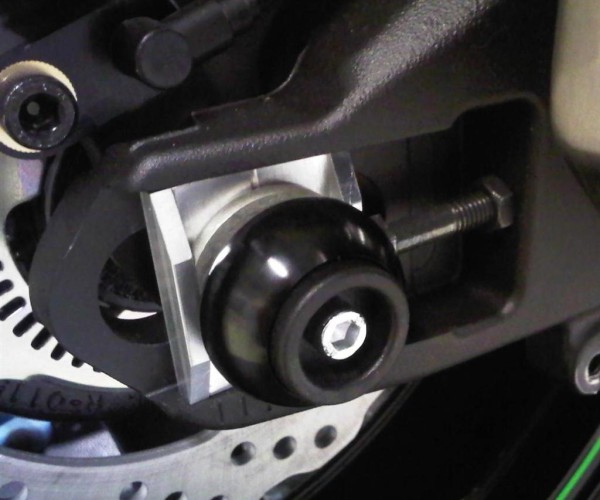 Protecteurs d'axe "balle" arrière Ninja ZX-10R 2015 Original Kawasaki