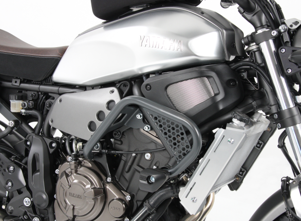 Arceau de protection moteur anthracite pour Yamaha XSR 700 / XSR 700 Xtribute (année 16-) Hepco & Becker