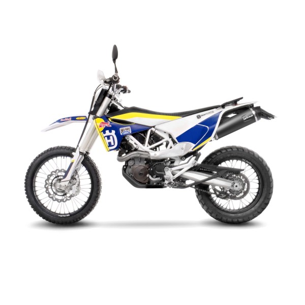 LeoVince système d'échappement SBK Nero pour Husqvarna 701 Enduro /Supermoto, noir, slip on, E-approbation