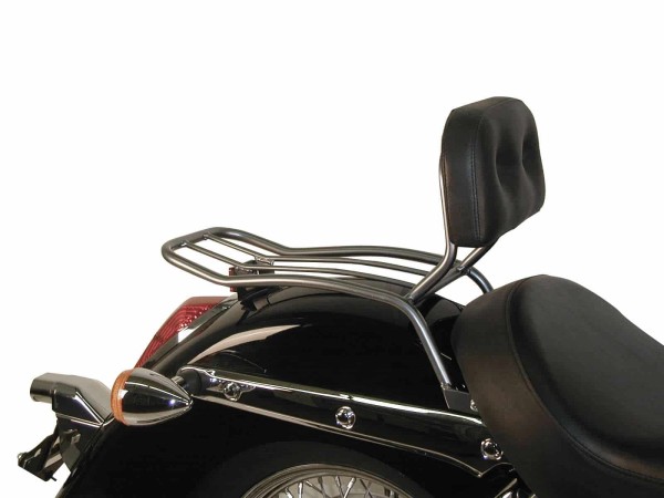 Solorack avec dossier chromé pour Honda VT 750 C Shadow (04-07) Hepco & Becker