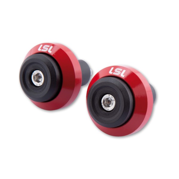 LSL Lenkergewicht GONIA, Aluminium, mit LSL-Logo, für Lenker mit 14mm und 18 mm Innendurchmesser, si