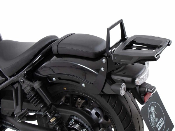 Support de top case Alurack noir pour Honda CMX 1100 Rebel /DCT (21-24) Hepco & Becker