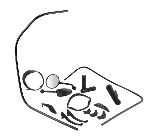 Kit de style "Black Edition" pour Vespa GTS/GTS Super HPE 125/300 (19-22), noir mat