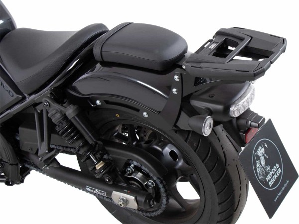 Support de top case Easyrack noir pour Honda CMX 1100 Rebel /DCT /SE (25-) Hepco & Becker