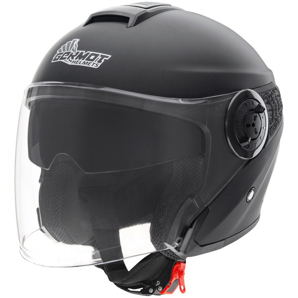 Germot casque GM 660, noir mat