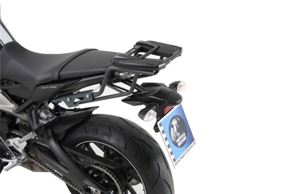 Support de top case Easyrack noir, support de base en anthracite pour Yamaha MT-09 (année 14-16) Hepco & Becker