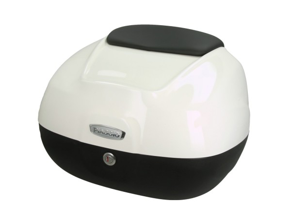 Top case 37 L avec dossier pour Piaggio MP3 HPE RST 400 Sport (2022) - montebianco 544