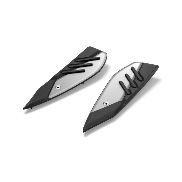 Marchepieds en aluminium argenté pour Yamaha X-MAX (25-) d'origine