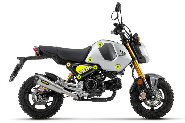 ARROW Auspuff X-KONE für Honda MSX125 Grom, Modelljahr 2021-2024, Edelstahl