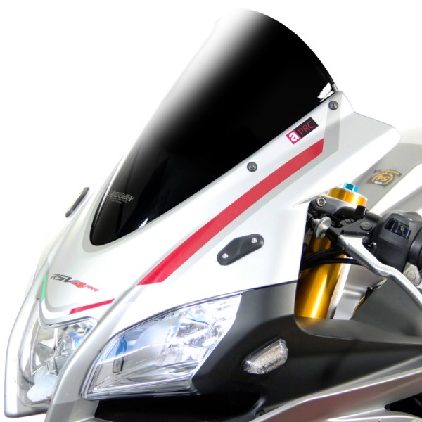 Vitre moulée d'origine MRA "O" noir Aprilia RSV4 RF 2015-