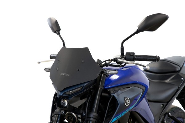 Pare-brise bas noir mat pour Yamaha MT-03 (22-)