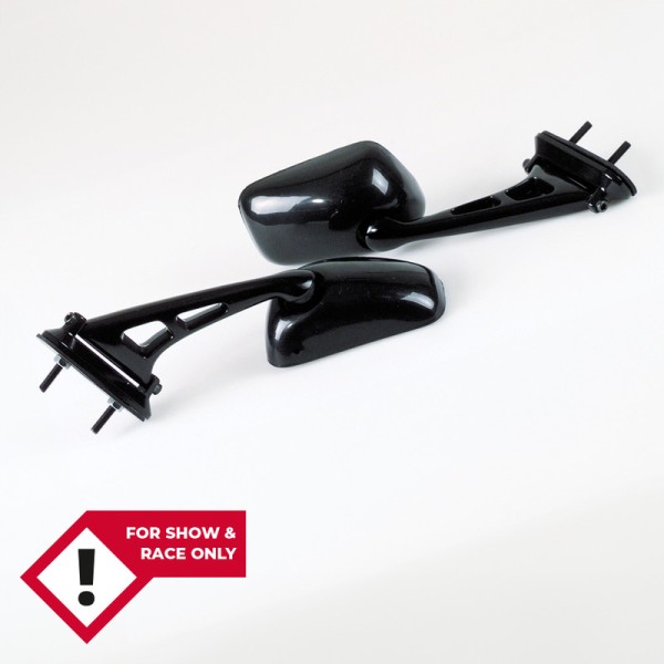 HIGHSIDER smart miroir de carénage Race noir (paire)