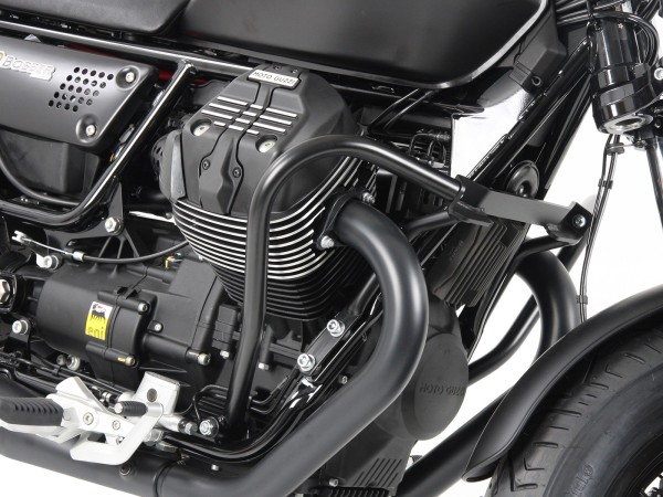 Arceau de protection moteur chromé pour V 9 Bobber (année 16-) / Bobber Sport (année 19-) Hepco & Becker