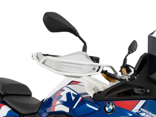 Kit de protections de poignées blanches pour BMW F 450 GS (25-) Hepco & Becker