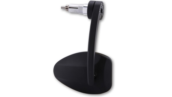 HIGHSIDER pro Rétroviseur d'extrémité de guidon Ferrara 2 Evo Noir (1pc)