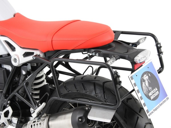 Porte-bagages latéral vissé noir pour BMW R nineT (14-16) Hepco & Becker