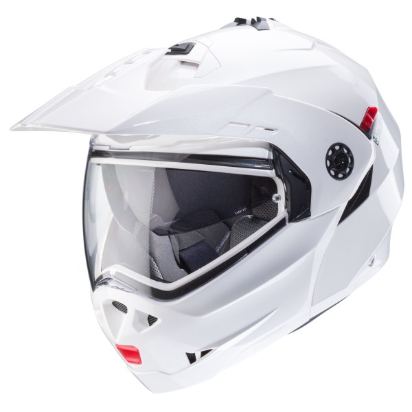 Caberg casque Tourmax X blanc métallisé