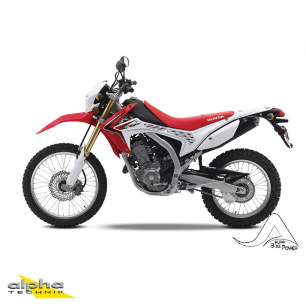 Stompgrip klar, Volcano, für Honda CRF250L, 2013-2020 und CRF250M, 2014-2015