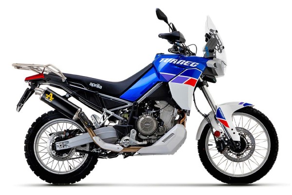 Échappement ARROW INDY RACE DARK Titan pour Aprilia Tuareg 660
